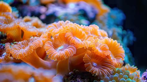 Mushroom Coral: Un Revealing Symbiosis Between Tentacles And Algae Creates A Thriving Underwater Ecosystem!